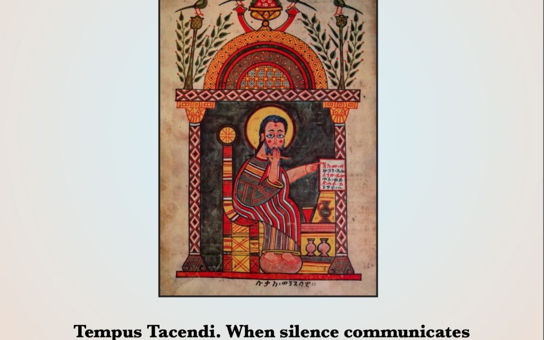 Call for contributions (Miscellanea internazionale multidisciplinare): Tempus Tacendi. Quando il silenzio comunica.